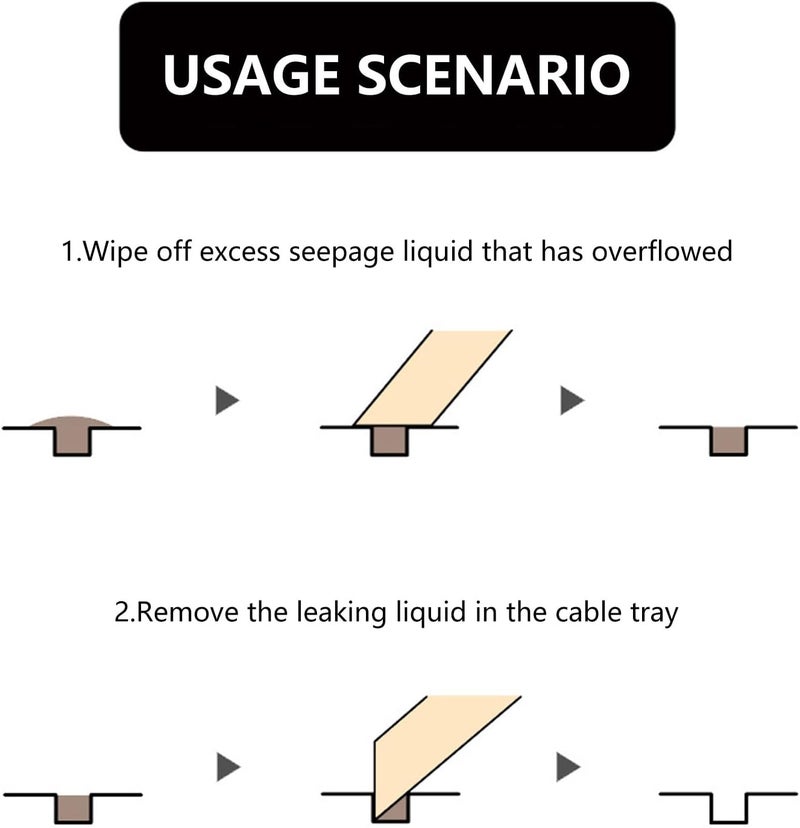 CATHATRR Panel Line Eraser Model Wipping Stick Tools for Assembly Building Double Tips 3mm 5mm Tips Curved Surfaces Stick - Image 4